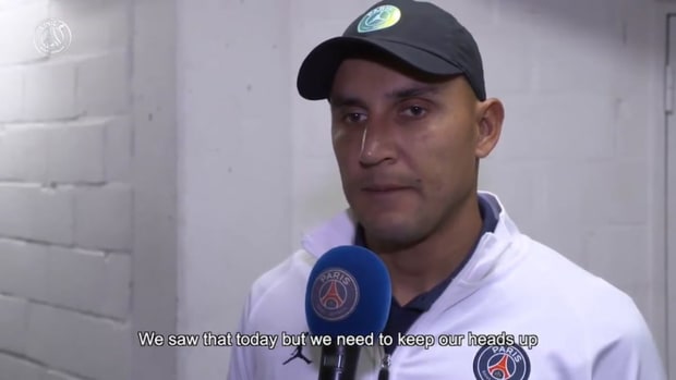Keylor Navas : "we need to keep our heads up"